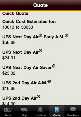 UPS Releases iPhone App to Track Your Packages