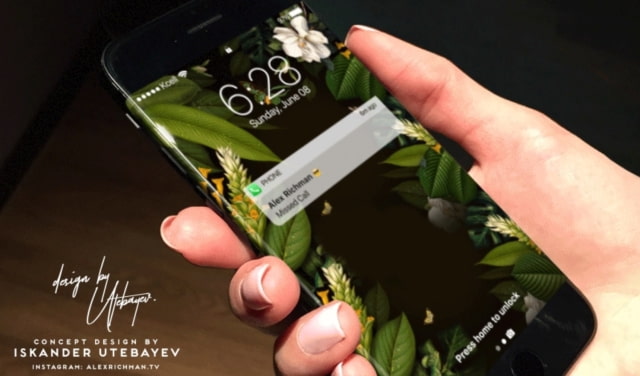 iPhone 8 Concept Featuring Curved Display [Video]