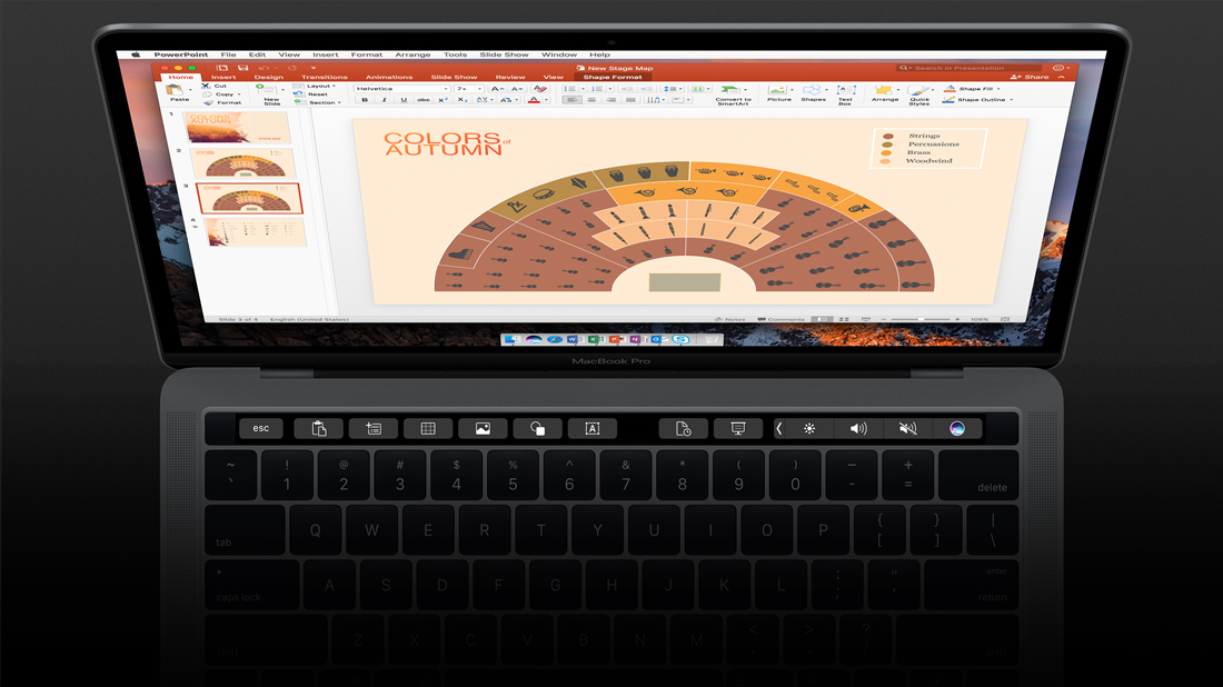 Microsoft Office for Mac Gets Touch Bar Support