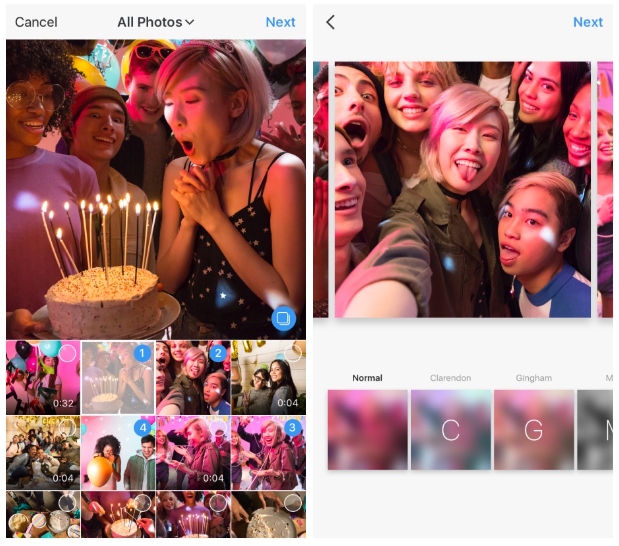 Instagram Now Lets You Share Multiple Photos and Videos in One Post