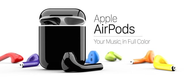 ColorWare Offers Custom Colored AirPods in Your Choice of 58 Colors