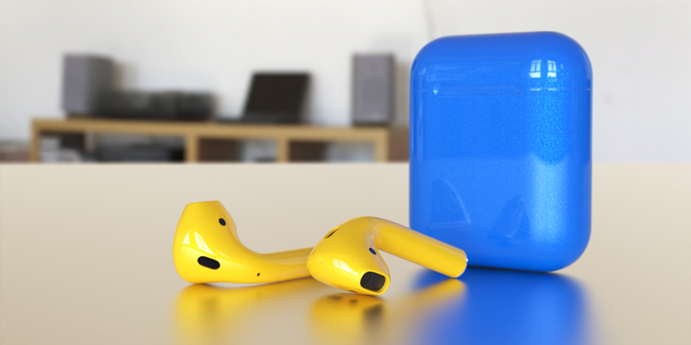 ColorWare Offers Custom Colored AirPods in Your Choice of 58 Colors