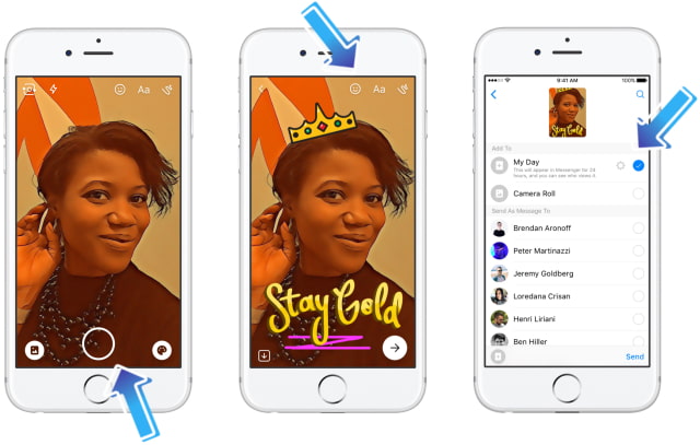 Facebook Announces Messenger Day, Another Snapchat Stories Clone [Video]