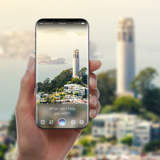 Beautiful iPhone X Concept Imagines Function Area Powered By Siri AR [Images]