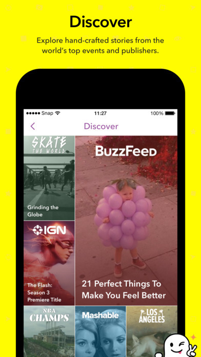 Snapchat Launches Today Widget for iOS