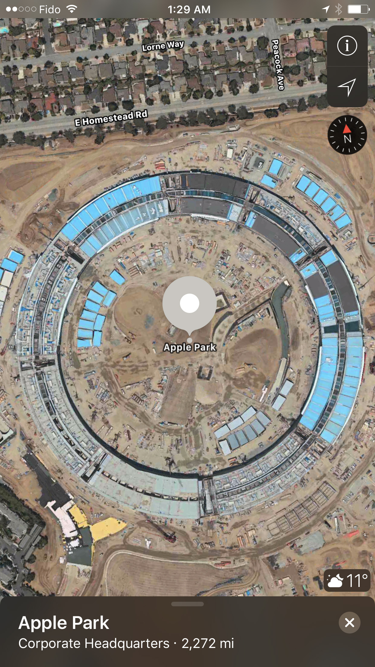 Apple Park Flyover and Data Added to Apple Maps