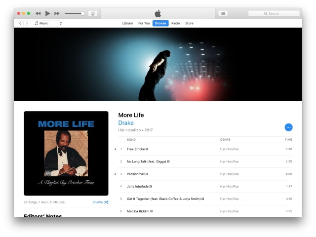 Drake&#039;s More Life Breaks Streaming Record 