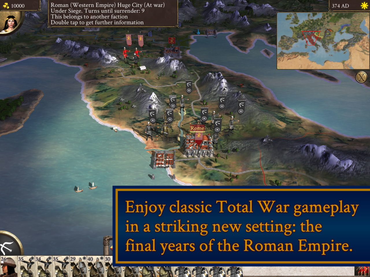 ROME: Total War - Barbarian Invasion Released for iPad - iClarified