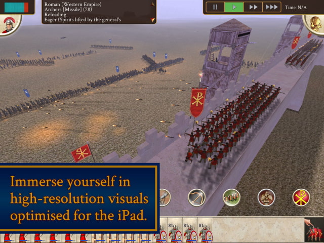 ROME: Total War - Barbarian Invasion Released for iPad