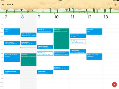 Google Calendar App Released for iPad