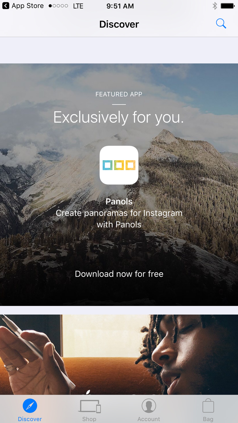 Apple Offers Panols as a Free Download via the Apple Store App