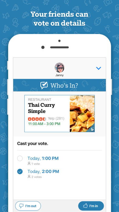 Microsoft Releases Who&#039;s In Event Planning App for iMessage
