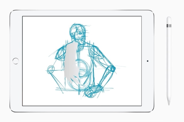 Apple Highlights Illustrations of NBA Stars Created on iPad Pro [Images]