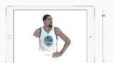 Apple Highlights Illustrations of NBA Stars Created on iPad Pro [Images]