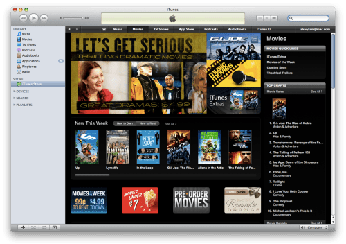 Apple Greatly Increases iTunes HD Movie Selection