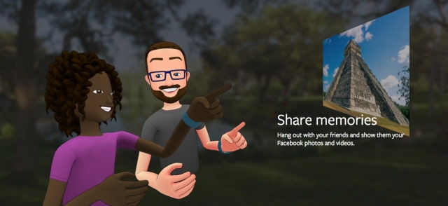 Facebook Spaces Lets You Hang Out With Friends in a VR Environment