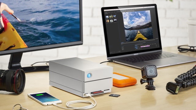 LaCie Unveils 2big Dock With Thunderbolt 3 Support [Video]