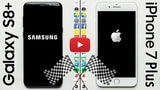 Samsung Galaxy S8+  vs. iPhone 7 Plus: Speed Test [Video]