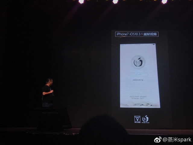 Pangu Demos Jailbreak of iOS 10.3.1 on iPhone 7 [Video]