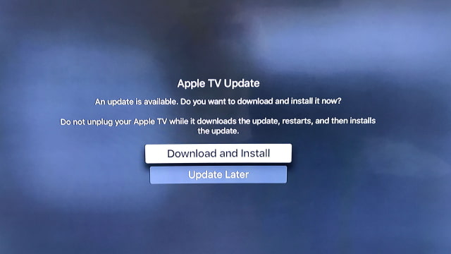 Apple Releases tvOS 10.2.1 [Download]