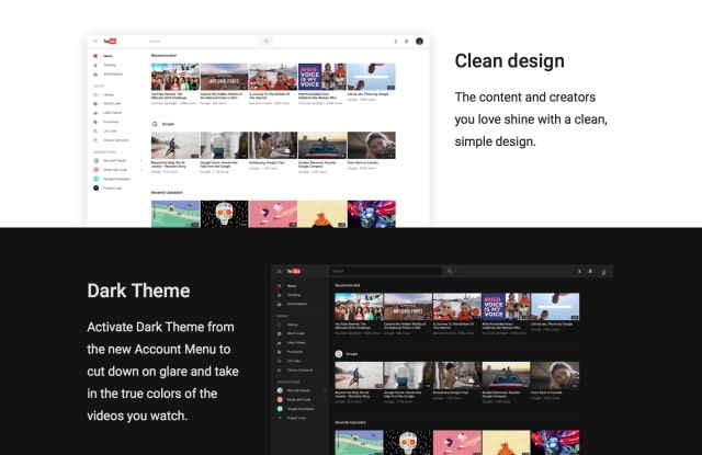 You Can Now Preview YouTube&#039;s New Design and Dark Theme