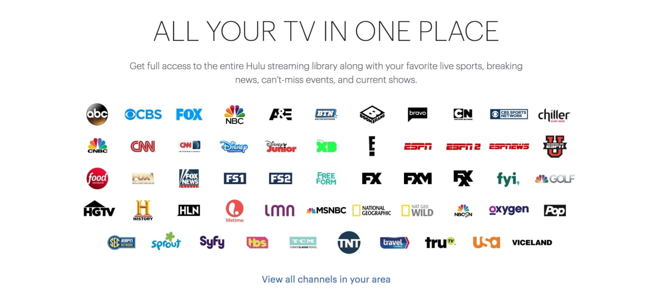 Hulu Launches Live TV Streaming Service: Over 50 Channels, $39.99/Month.
