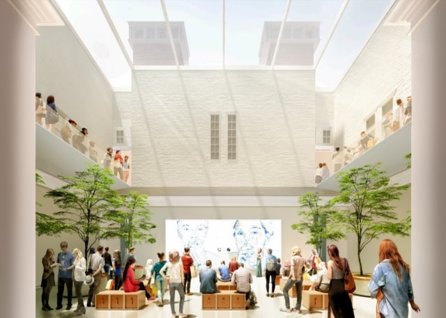Renders of Apple&#039;s Proposed Carnegie Library Store in Washington, D.C.