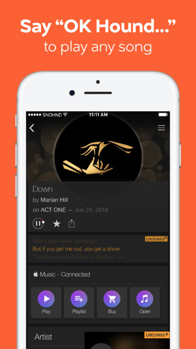 SoundHound Now Connects to Apple Music
