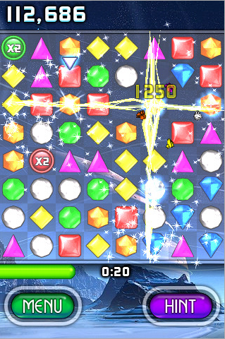 Bejeweled 2 para iPhone, jogo grátis na App Store