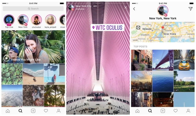 Instagram Announces Location and Hashtag Stories on Explore