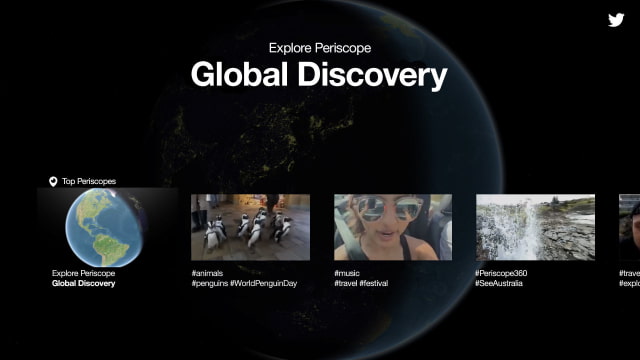 Twitter App for Apple TV Gets Support for 360 Degree Video, Periscope Global Map