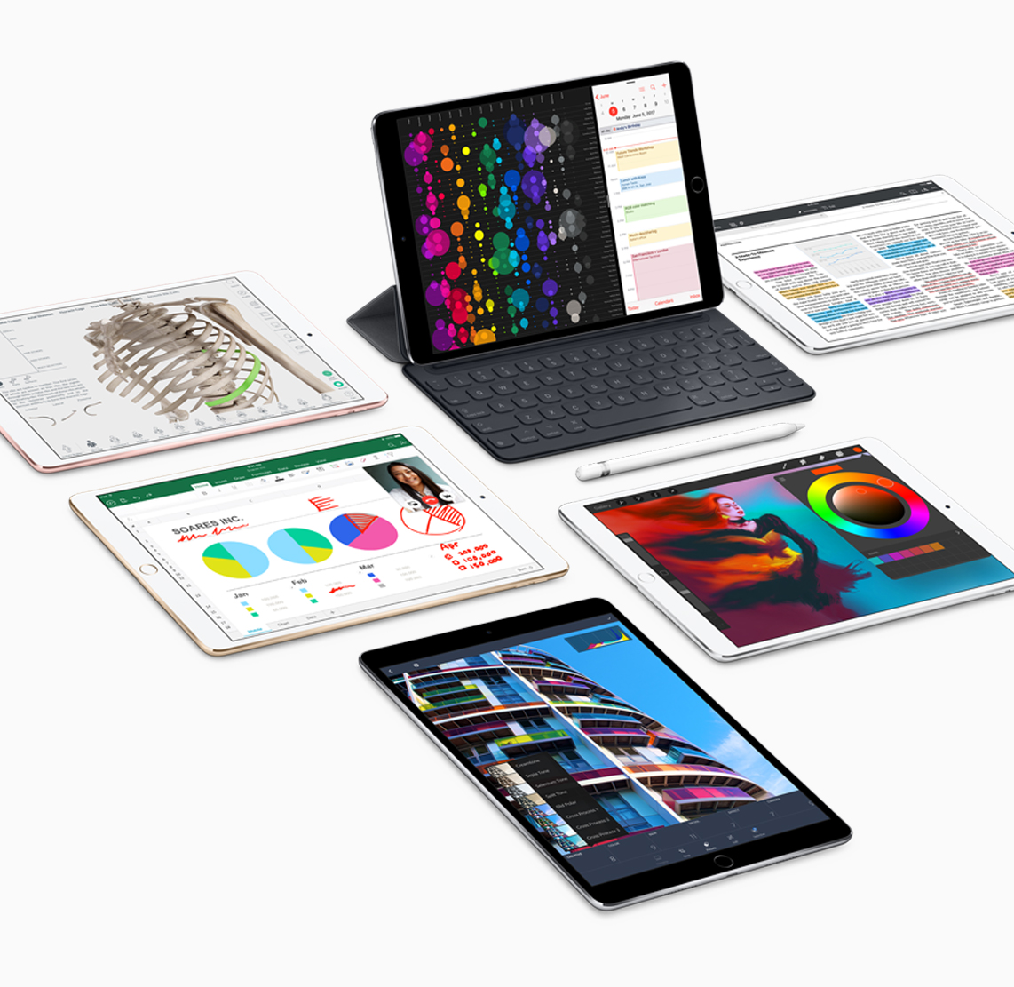 Apple Introduces New 10.5-inch and 12.9-inch iPad Pros