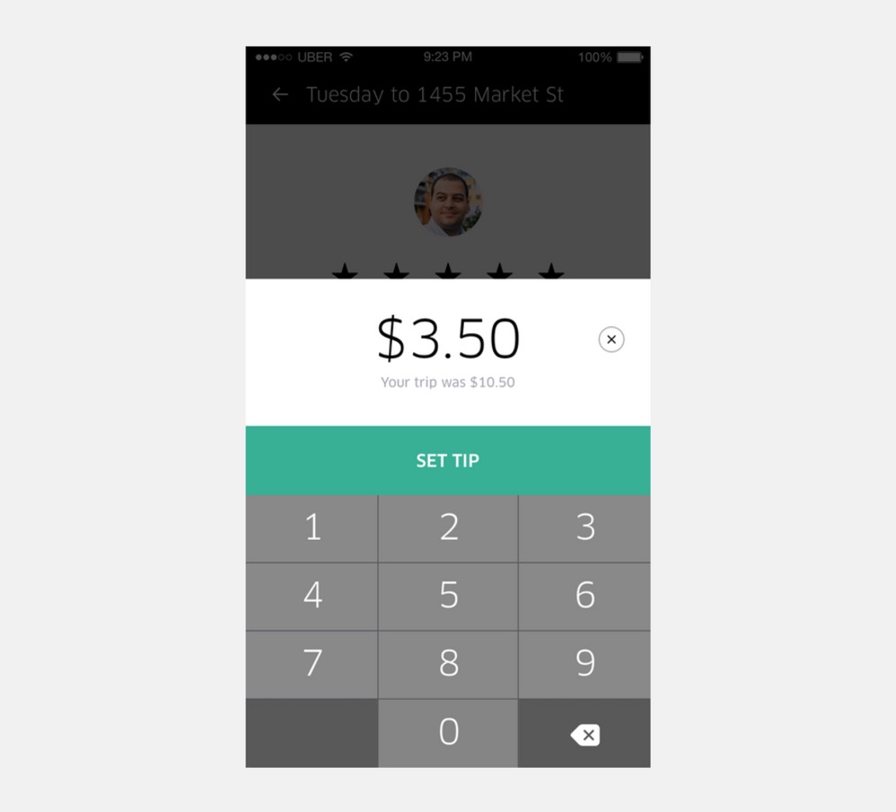 Uber Announces Tipping