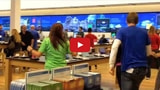 Microsoft Store Employees Dancing