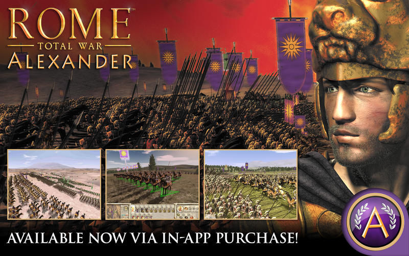 ROME: Total War - Alexander is Coming to iPad This Summer