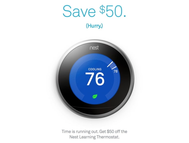 Nest Learning Thermostat On Sale for 21% Off [Deal]
