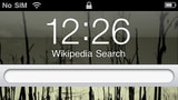 WikiSearch Puts Wikipedia Search on Your iPhone Lockscreen