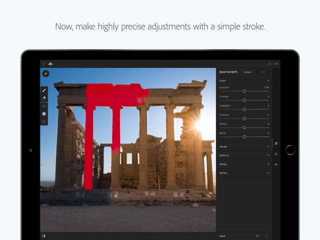 Adobe Updates Lightroom for iOS With Support for 3D Touch and Apple Pencil