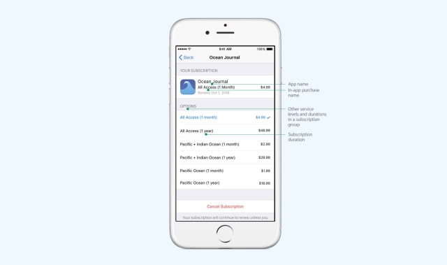 Developers Can Now Receive Server Notifications and Enhanced Receipts for App Store Subscriptions