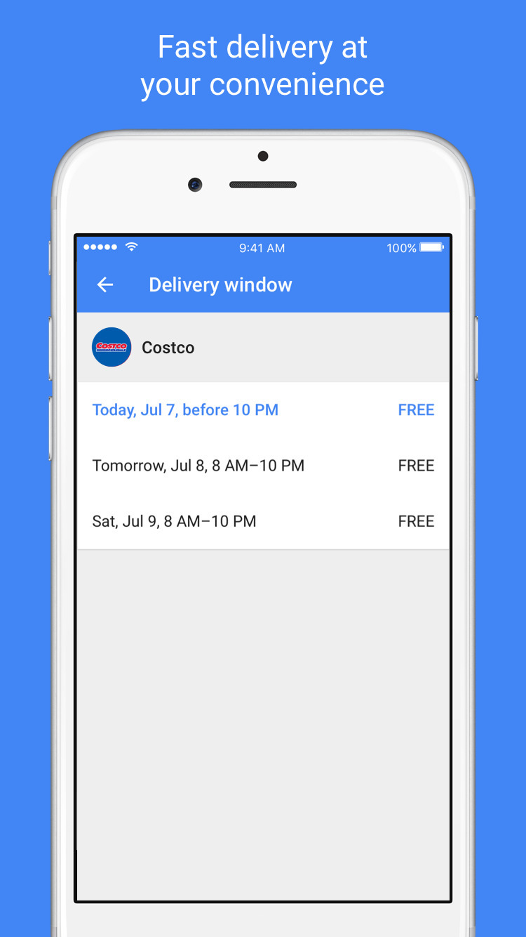 Google Express App Gets Offline Shopping List Support
