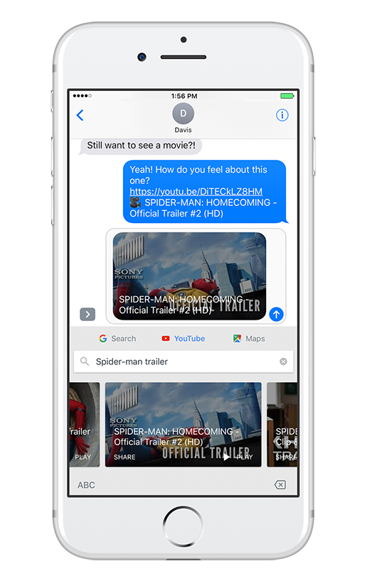 Google Updates Gboard Keyboard for iOS With Maps and YouTube Support