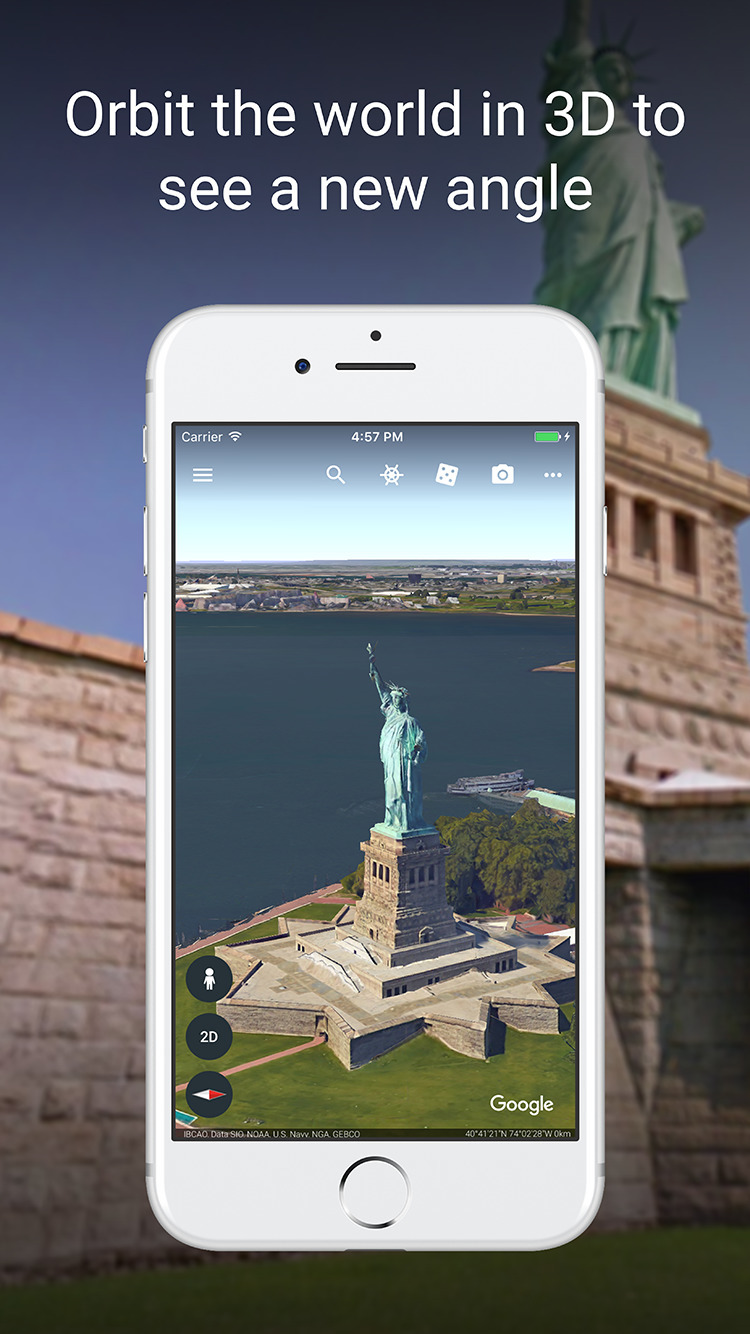 Google Releases New Google Earth App for iOS