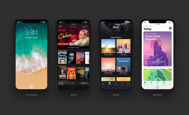 Here&#039;s What Instagram and Spotify Might Look Like on the iPhone 8 [Photo]