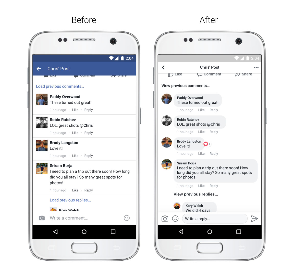 Facebook Announces Improvements to Readability, Conversations, Navigation