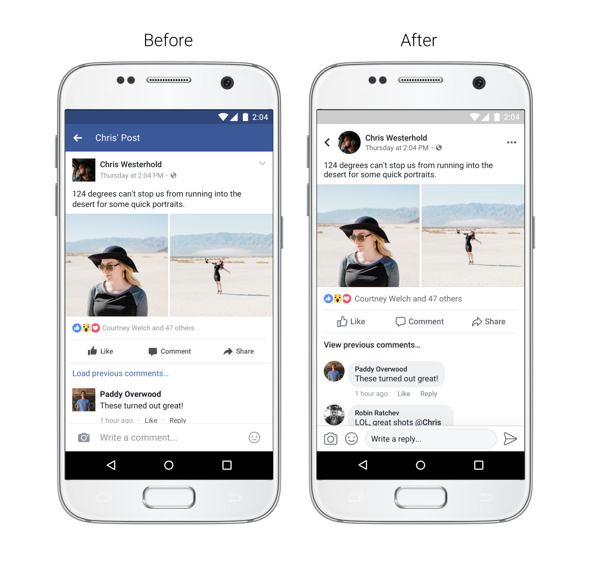 Facebook Announces Improvements to Readability, Conversations, Navigation