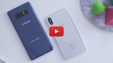 Samsung Galaxy Note 8 vs iPhone 8 Dummy [Video]