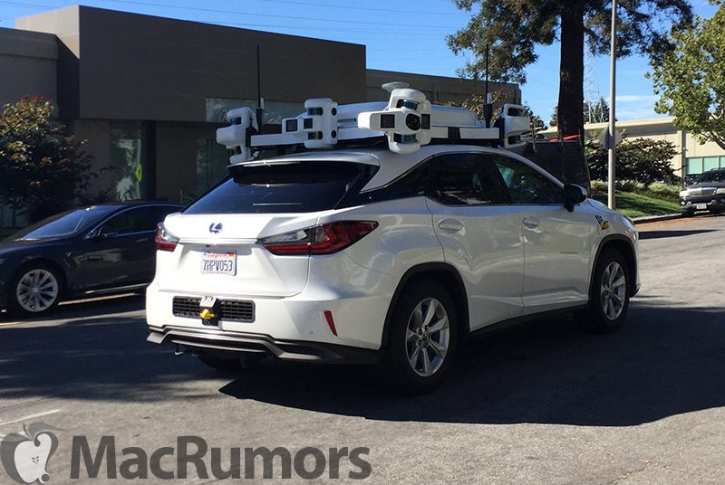 Apple Outfits Self-Driving Test Vehicle With New LIDAR Equipment [Video]