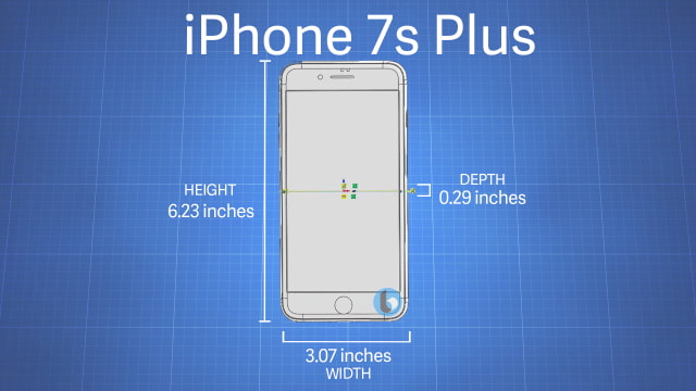 Leaked Dimensions for the iPhone 7s and iPhone 7s Plus?