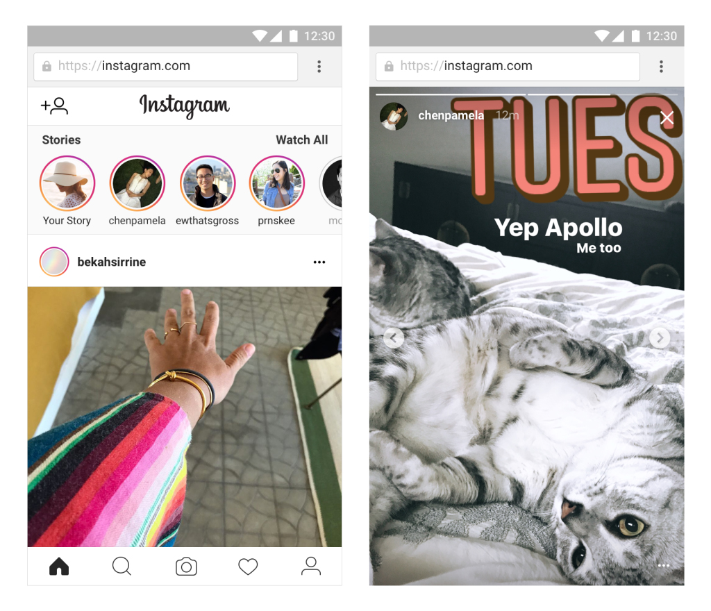 Instagram Brings Stories to Mobile Web, Introduces New Face Filters