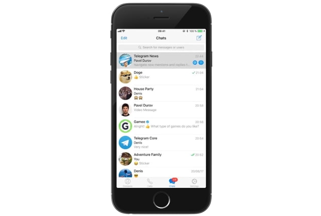 Telegram Messenger Updated With Better Replies, Stickers, Invitations